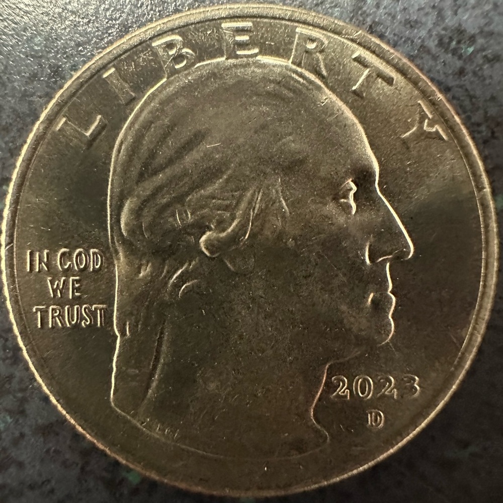 RARE “In COD we trust” quarter